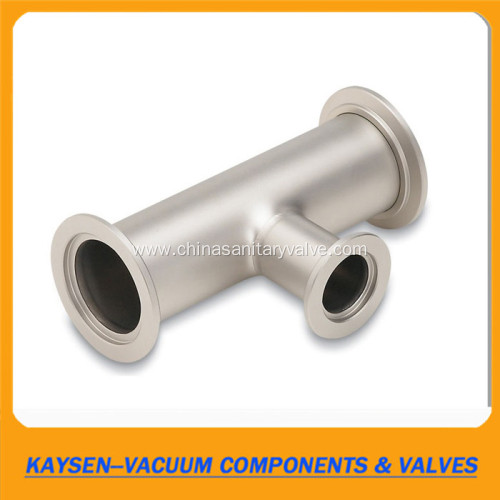 Stainless Steel KF Vacuum Reducing 3way Tee